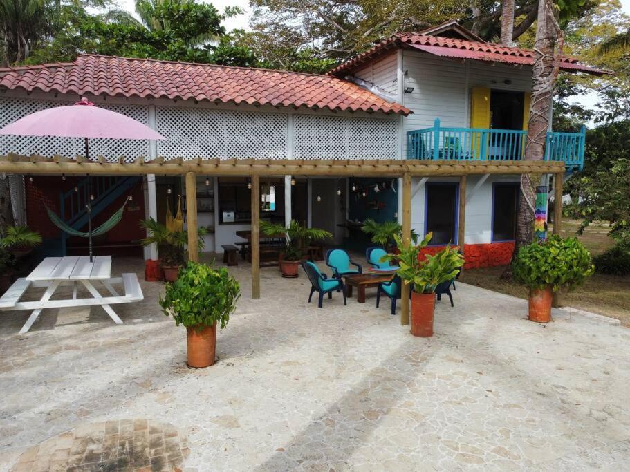 Casita Caribe En Reserva Natural, Playa Privada, Kayaks, Wifi, Aire Acondicionado San Onofre 外观 照片